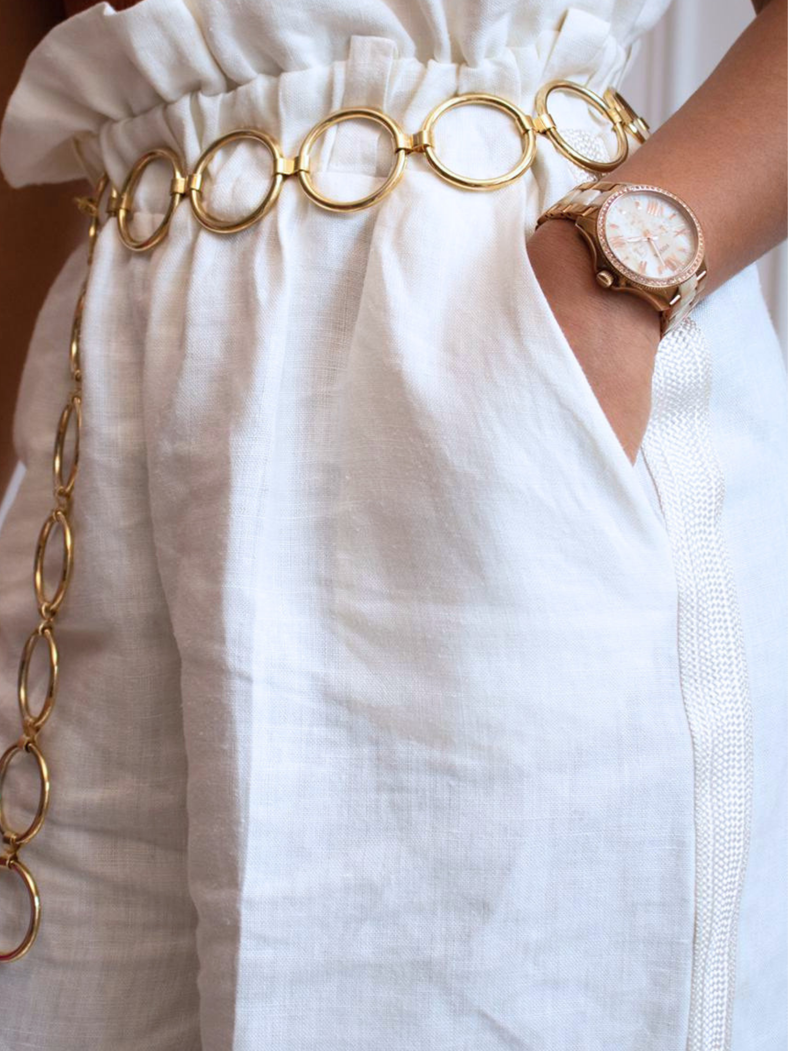 Pantalon Le Pavé blanc